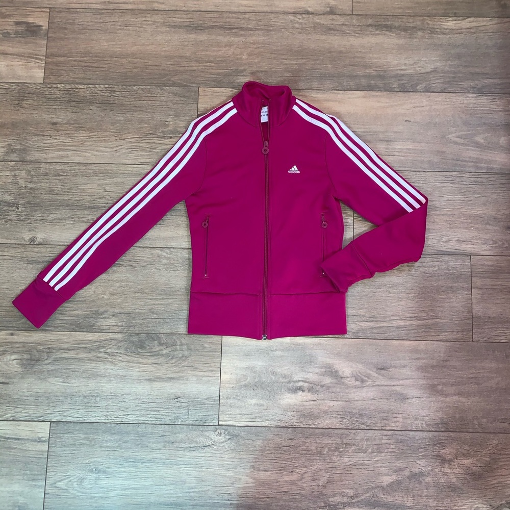 Pink Adidas Track Jacket